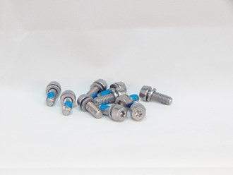 Post mount caliper Bolts; Steel; Torx 25; M6; 10pc